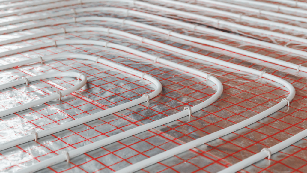 underfloor heating installation